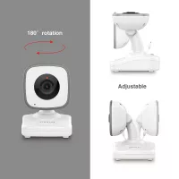 Axvue A242: Moniteur Bébé Vidéo Double Caméra - Vision Nocturne & Longue Portée!