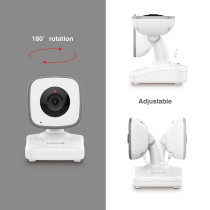 Axvue A242: Moniteur Bébé Vidéo Double Caméra - Vision Nocturne & Longue Portée!