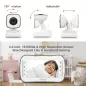 Axvue A242: Moniteur Bébé Vidéo Double Caméra - Vision Nocturne & Longue Portée!