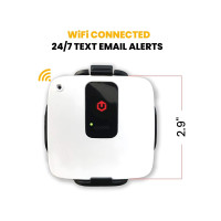 tempCube: Surveillance Température & Humidité 4G, Alertes Mobile, Sans Abonnement! Idéal Cave à Vin & Serre