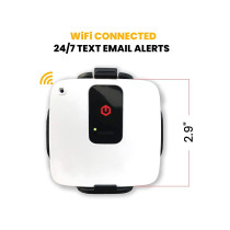tempCube: Surveillance Température & Humidité 4G, Alertes Mobile, Sans Abonnement! Idéal Cave à Vin & Serre
