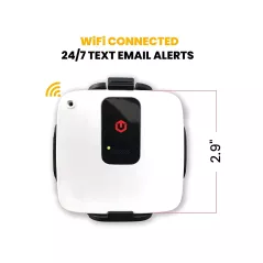 tempCube: Surveillance Température & Humidité 4G, Alertes Mobile, Sans Abonnement! Idéal Cave à Vin & Serre
