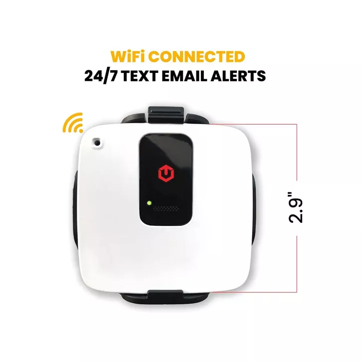 tempCube: Surveillance Température & Humidité 4G, Alertes Mobile, Sans Abonnement! Idéal Cave à Vin & Serre