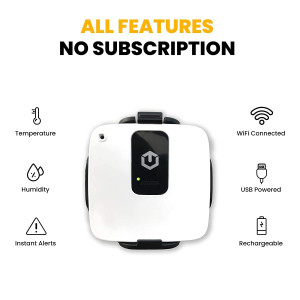 tempCube, one sensor connected