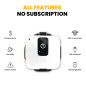 tempCube: Surveillance Température & Humidité 4G, Alertes Mobile, Sans Abonnement! Idéal Cave à Vin & Serre