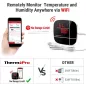 ThermoPro TP90: Thermomètre Hygromètre WiFi Intelligent pour un Climat Intérieur Parfait