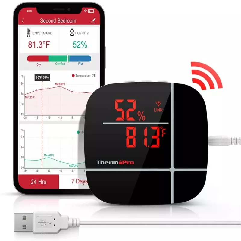 ThermoPro TP90, température et humidité