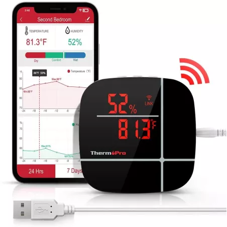 ThermoPro TP90, température et humidité