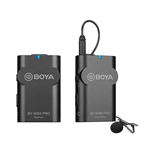 Boya By-WMA Pro K2: Superior Wireless Microphone System for Professional Audio