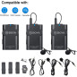 BOYA WM4 Pro K2 Wireless Mic: Dual Lavalier for Crystal-Clear Audio on Cameras & Smartphones