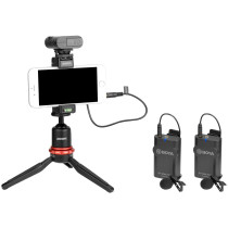 Boya By-WMA Pro K2, le système de microphone sans fil