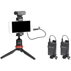 Boya By-WMA Pro K2, le système de microphone sans fil