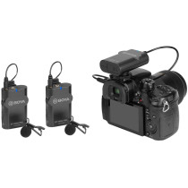 Boya By-WMA Pro K2, le système de microphone sans fil