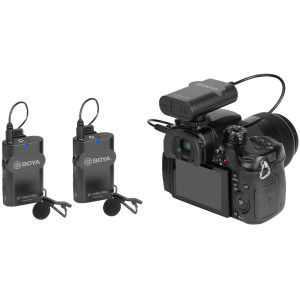 Boya By-WMA Pro K2, the wireless microphone system