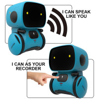 GILOBABY Robot Interactif Intelligent: Le Copain Idéal pour Apprendre en Samusant! Danse, Chante & Enregistre!