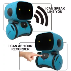 GILOBABY Robot Interactif Intelligent: Le Copain Idéal pour Apprendre en Samusant! Danse, Chante & Enregistre!