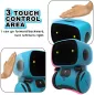 GILOBABY Robot Interactif Intelligent: Le Copain Idéal pour Apprendre en Samusant! Danse, Chante & Enregistre!
