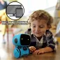 GILOBABY Robot Interactif Intelligent: Le Copain Idéal pour Apprendre en Samusant! Danse, Chante & Enregistre!
