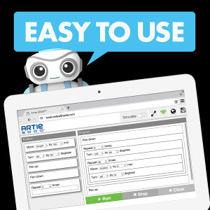 Artie 3000, le robot dessinateur connecté