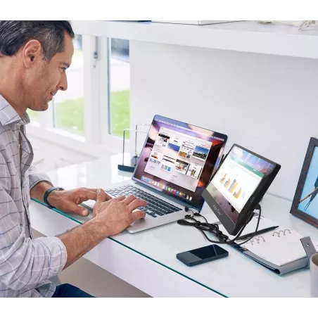 SideTrak Swivel 12.5 : Moniteur Portable Full HD pour Laptop – Productivité Maximale Partout !