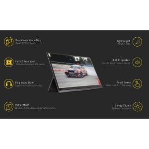 SideTrak Solo, moniteur portable de 15,6 "