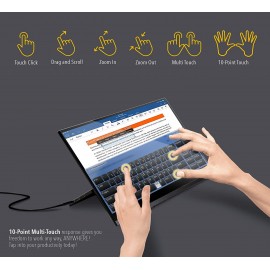 Boost Work & Play with SideTrak 15.8” Touch Monitor