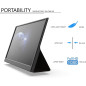 GTEK Moniteur Portable 15.8 Full HD : Écran nomade ultra-léger pour travail et jeux !