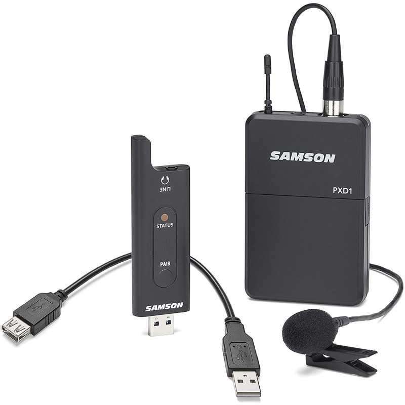 Samson XPD2 Lavalier, le système digital sans fil