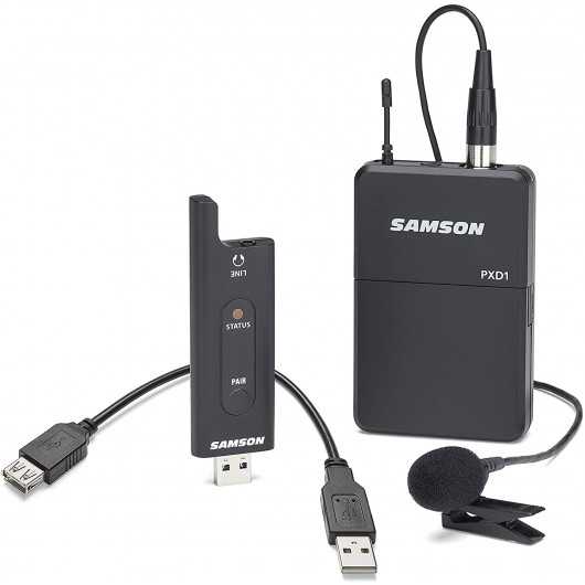 Samson XPD2 Lavalier - Audio Sans Fil Clair et Net