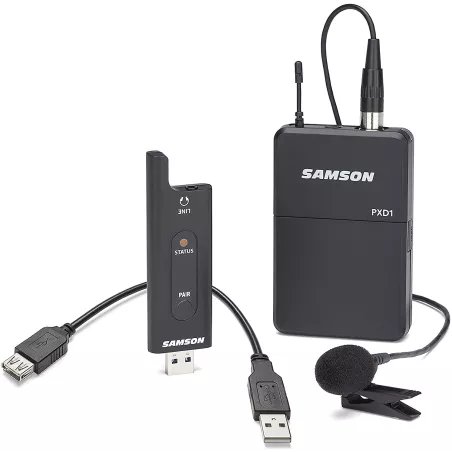 Samson XPD2 Lavalier, le système digital sans fil