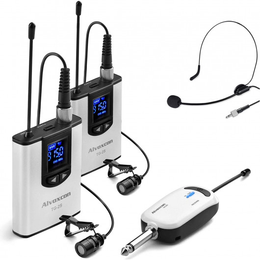 Alvoxcon TG-2S, the wireless microphone system