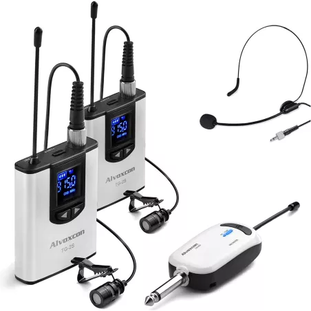 Alvoxcon TG-2S, le système de micro sans fil