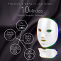 Masque LED Visage et Cou Sans Fil Project E Beauty : Rajeunissement et Soin à Domicile