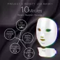 Masque LED Visage et Cou Sans Fil Project E Beauty : Rajeunissement et Soin à Domicile