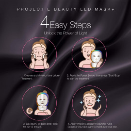 Obtenez une Peau Éclatante avec le Masque LED de Project Beauty