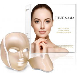 Masque LED HIME SAMA : Soins Pro pour Visage & Cou