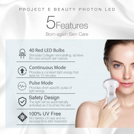 Thérapie LED Project Beauty : Obtenez une Peau Jeune & Ferme