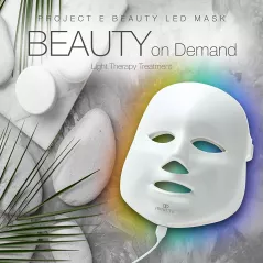 Project E Beauty : Masque Photon LED 7 Couleurs - Rajeunissement de la peau à domicile!