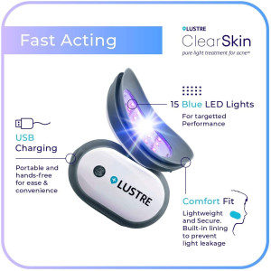 LUSTRE Solo, the acne treatment device