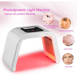 Bulary 4-Color LED Light Therapy Device–Skin Rejuvenation & Protection