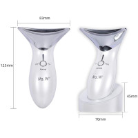 Ms.W Heated Facial Massager: 3 Modes for Radiant, Youthful Skin - Reduce Wrinkles & Boost Absorption!