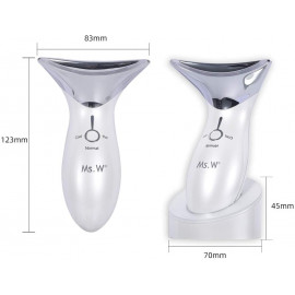 Ms.W Heated Facial Massager: Enhanced Skincare Anywhere