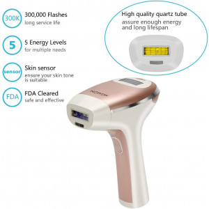 MiSMON MS-206B, the IPL hair removal system