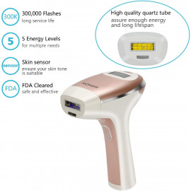 MiSMON MS-206B, the IPL hair removal system for MiSMON MS-206B uses...