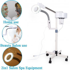 Facial Steamer with LED Magnification for Perfect Skin