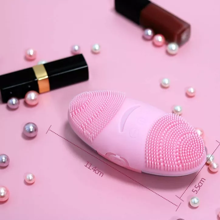 SUNMAY Oval: Brosse Nettoyante Visage Sonique Chauffante pour une Peau Éclatante et un Massage Relaxant