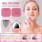 SUNMAY Oval: Brosse Nettoyante Visage Sonique Chauffante pour une Peau Éclatante et un Massage Relaxant