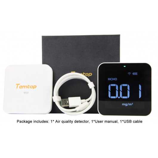 Temtop M10i: Advanced Air Quality Monitor for Your Home