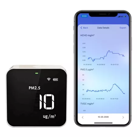 Temtop M10i, le détecteur de polluant