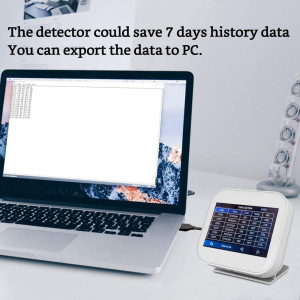 GZAIR Model 2, le moniteur tactile de la qualité de l'air